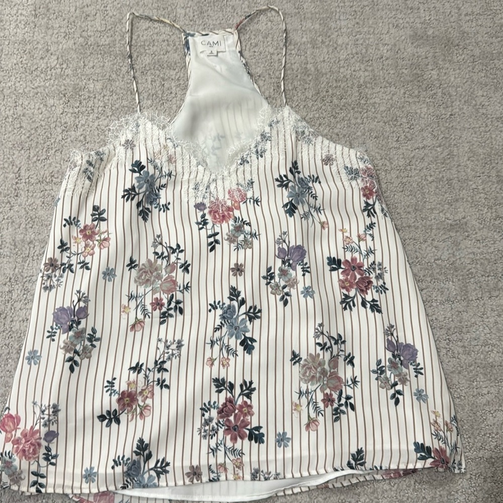Women’s CAMI NYC floral tank size small
